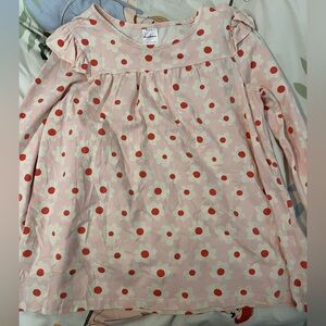 HA Pink Floral Long Sleeve Shirt size 150